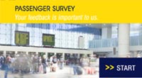 airport passengers complete RollaPoll surveys in their own language