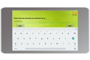 respondents can input their comments in RollaPoll alphanumeric question type