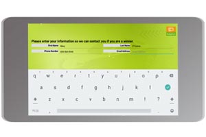 survey respondents can enter their personal information in form question types