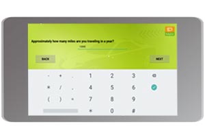 RollaPoll surveys also support numeric question types